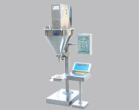 實拍半自動粉劑包裝機  速度快扭距大、可灌裝多種粉劑